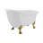 53.1'' x 25.6'' Freestanding Soaking Acrylic Bathtub-72770252-76285537