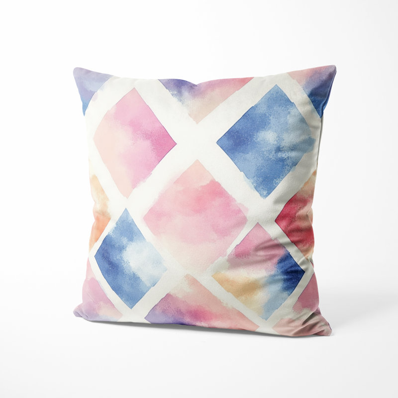 Coussin Argyle, H 18 po x l 18 po