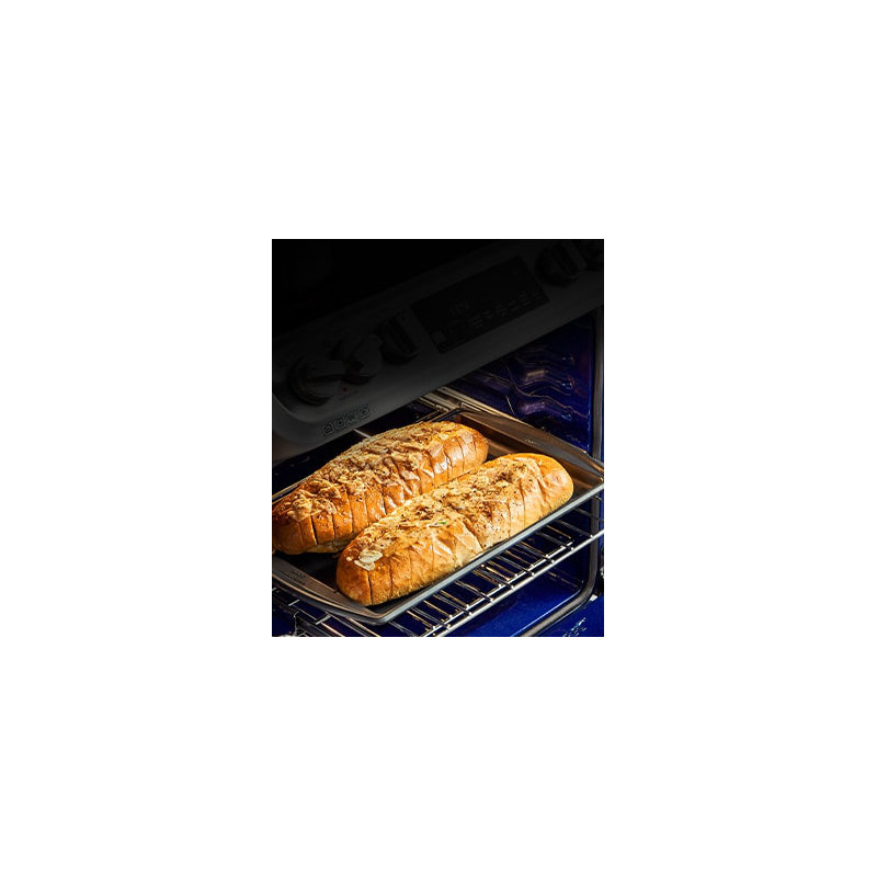 30" 6.3 cu. ft. Smart Slide-in Dual Fuel Range with Convection Oven
