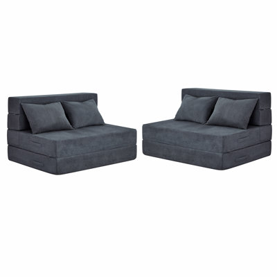 Convertible Sofa Chair, Foldable Floor Sofa Couch