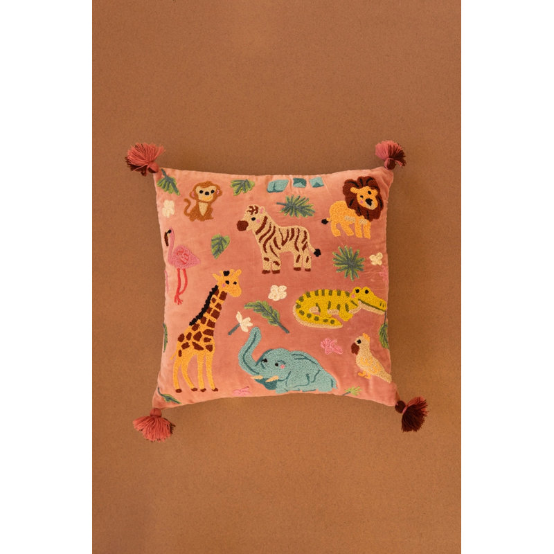 Coussin en velours Kalaou