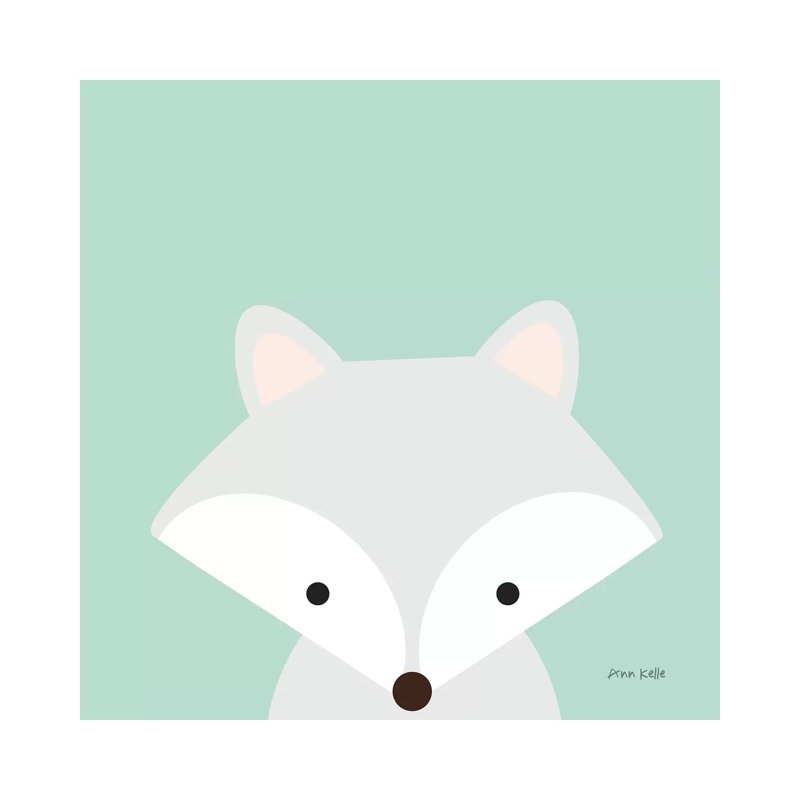 Cuddly Fox by Ann Kelle - Wrapped Canvas Gallery-Wrapped Canvas Giclée, 30.48 cm H x 30.48 cm W