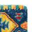 Tapis bleu marine en laine touffeté à la main Vahakn-1317484380