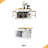 Large Kitchen Island With 2 Bar Stools, Power Outlet, Door Internal Storage Rack, Kitchen Storage Cart On 5 Wheels With Drop Leaf, 5 Open Side Racks-1643545057