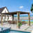 Pergola Gazebo with Louvered Roof-87223778-90629806