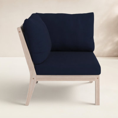Amina Acacia Patio Lounge Chair