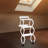 3 Steps Wall Mounted Retractable Folding Ladder-1536277880