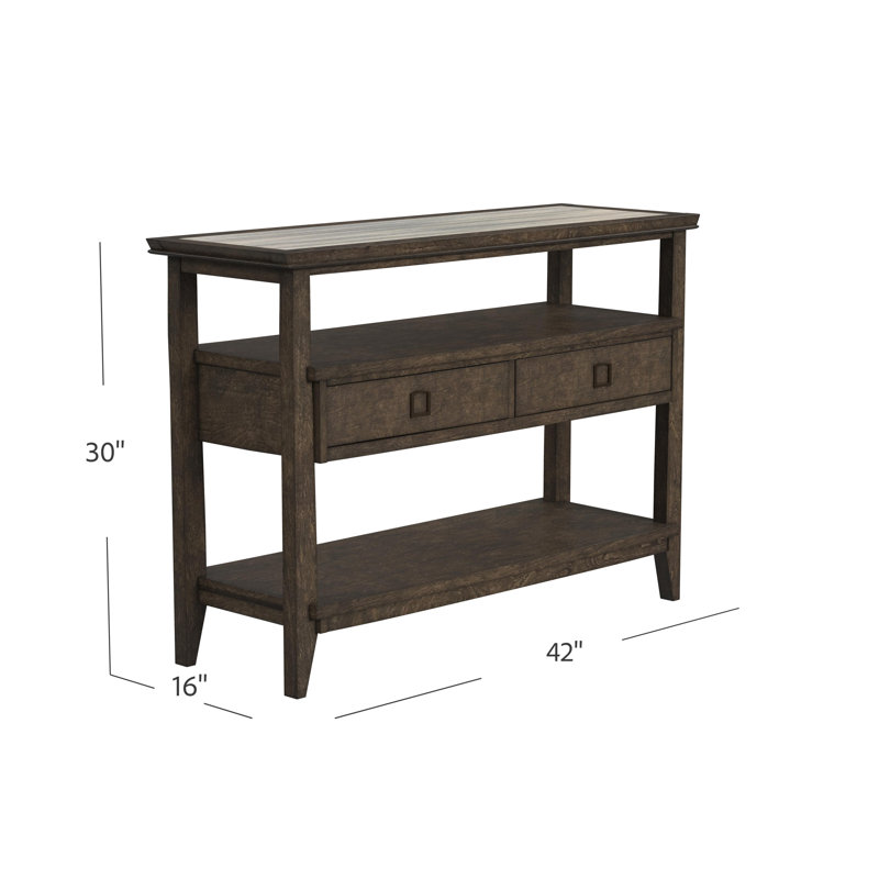 Table de canapé en bois Einhildur