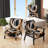 Upholstered Accent Chair, Modern Jitsuo Armchair - Jitsuo-715064983-728471374