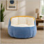 Canapé-pouf surdimensionné multicolore en fausse fourrure-507327591