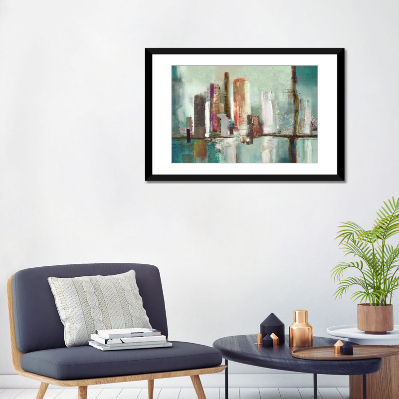 « illumination i », impression sur toile, H 16 po x l 24 po x P 1 po, Papier d'art encadré noir, Blanc