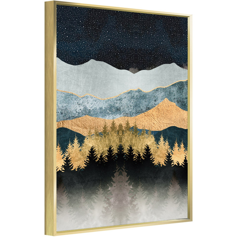 Cadre flottant, impression sur toile, H 12 po x l 16 po