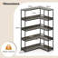 180 cm H x 110 cm W Corner Bookcase