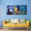 3 Piece No Frame Print on Canvas