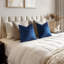 Housses de coussin décoratif en velours 18 x 18 pouces, housses de canapé douces carrées-122122917