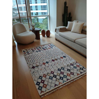 Toscana Performance Washable Moroccan Indoor / Outdoor Rug