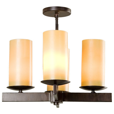 Kishmore 4 - Light Dimmable Cylinder Chandelier