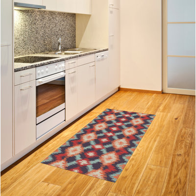 Tapis décoratif Ikat
