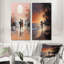 «Couple marchant sur la plage» 2 pièces-2049691490-2049691491