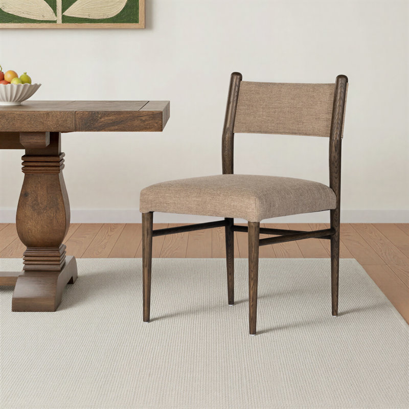 Violeta Side Chair, Alcala Fawn Polyester Blend