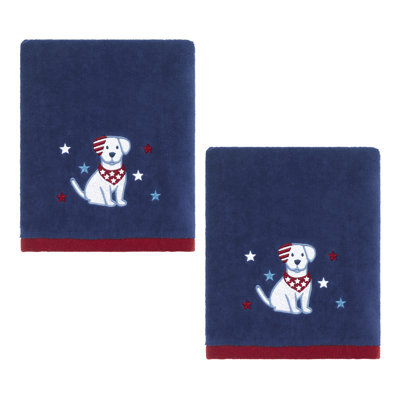 Avanti Pawtriot 2-Pack Hand Towel Set