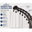 Utopia Alley Signature Aluminum Series Double Curved Shower Curtain Rod, Adjustable 45-72 Inch, Rustproof Aluminum, Dual Rod Design, Separates Curtain & Liner, Adds 8 Inches More Space, Oil Rubbed Bronze-98502079