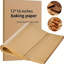 50 pièces de papier cuisson 12 X 16 pouces antiadhésif pour la cuisson