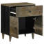 50cm W Metal Bedside Table