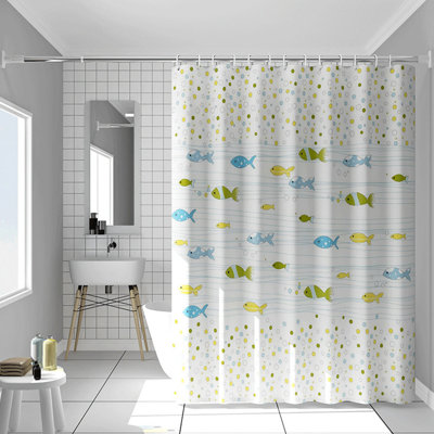 Rideau de douche de salle de bain épaissie Rideau de douche imperméable