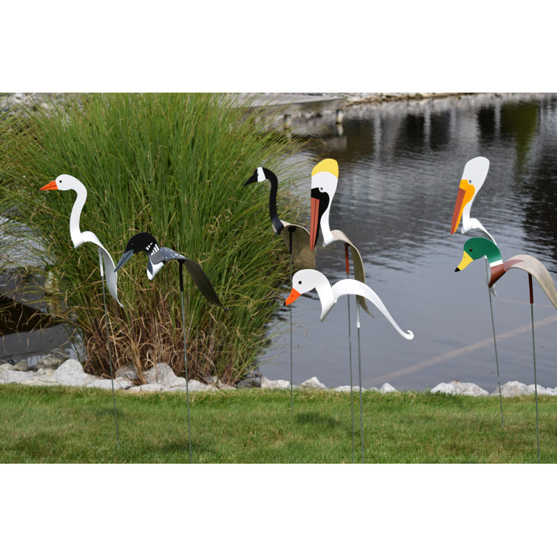 Art de jardin pelican