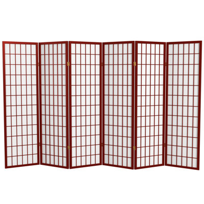 Alex 58.75" Tall Folding Room Divider
