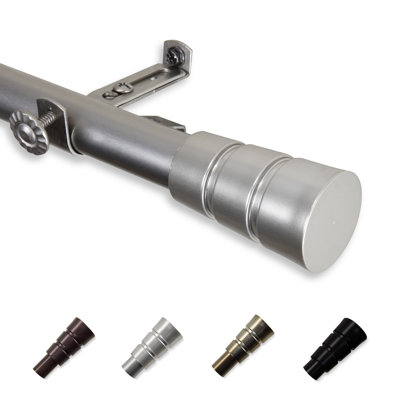 Mohn Adjustable Single Curtain Pole