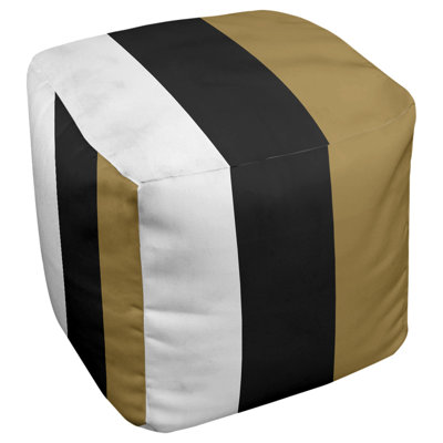 Upholstered Polyester Blend Cube