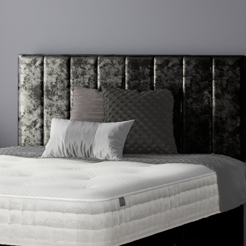 Ohiowa Divan Bed Base, Black, Single (3'), 2 Right Drawers