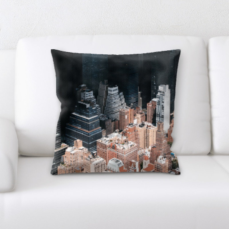 Coussin décoratif "new york city shots" Gennessee