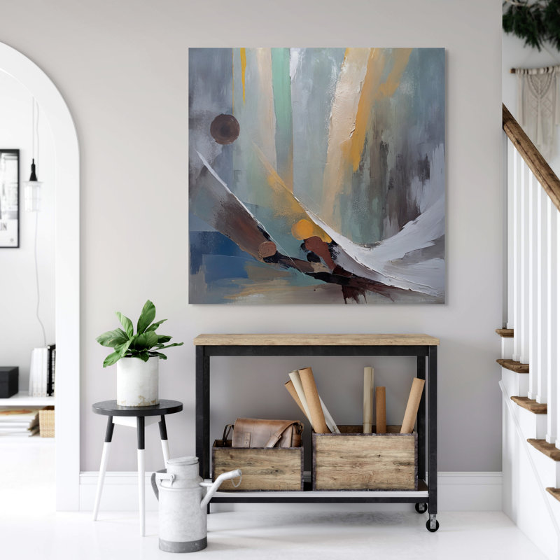 Gravitational Pull, 36" H x 36" W