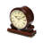 Redford Traditional Roman Numeral Quartz Movement / Crystal Tabletop Clock in Windsor Cherry/Polished Brass