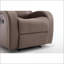 Fauteuils inclinables, fauteuil inclinable manuel moderne, largeur compacte de 32,68 po | Noyer brun | Similicuir