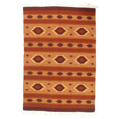 Afghan Baluch Wool Southwestern Area Rug
