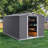 Outdoor Storage Shed Large Metal Tool Sheds, Heavy Duty Storage House With Sliding Doors With Air Vent For Backyard Patio Lawn To Store Bikes, Tools-113767388