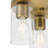 Bromwich Glass Flush Mount-83451036-83451034