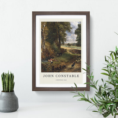 The Cornfield by John Constable - Picture Frame Painting