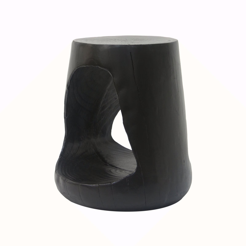 Table d'appoint Hollow, Noir