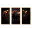 «Red Gothic Luminary Grace» - lustre, art mural-1019143069-1019143071
