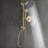 Wall Mounted Exposed Shower Faucet with Anti-Scald Pressure Balance Valve-85421497