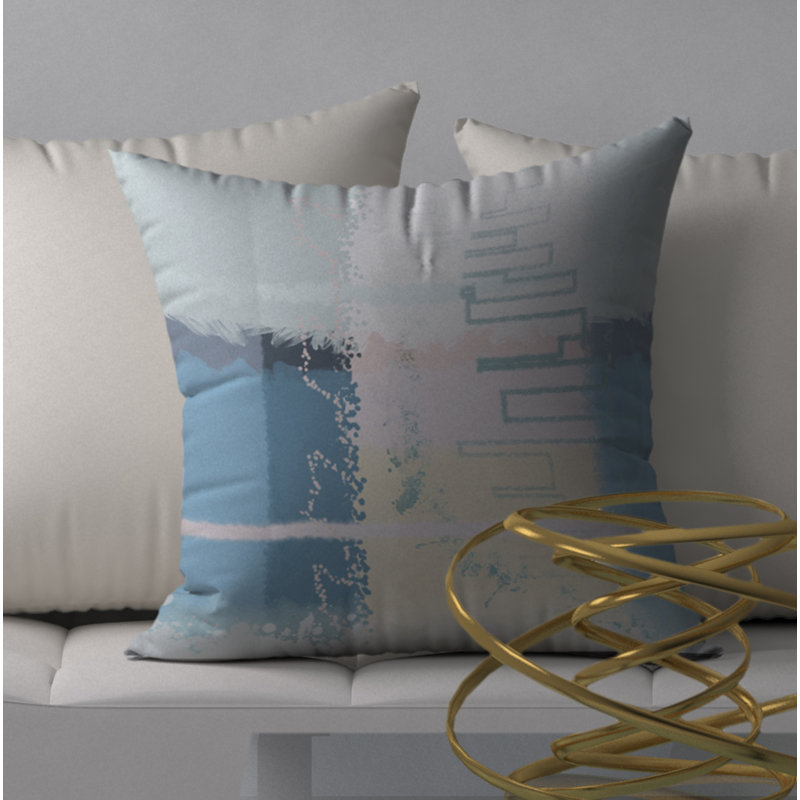 Reversible Throw Pillow, 24" x 24"