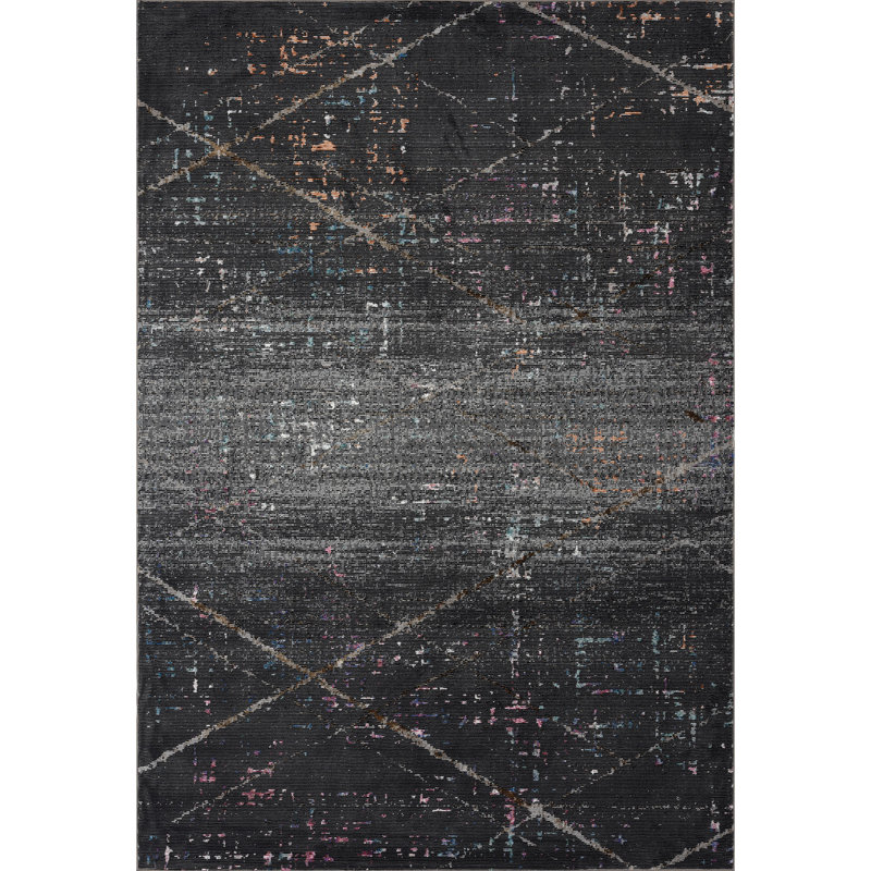 Ioan Abstract Indoor Rug, Rectangle 5' x 7'6"