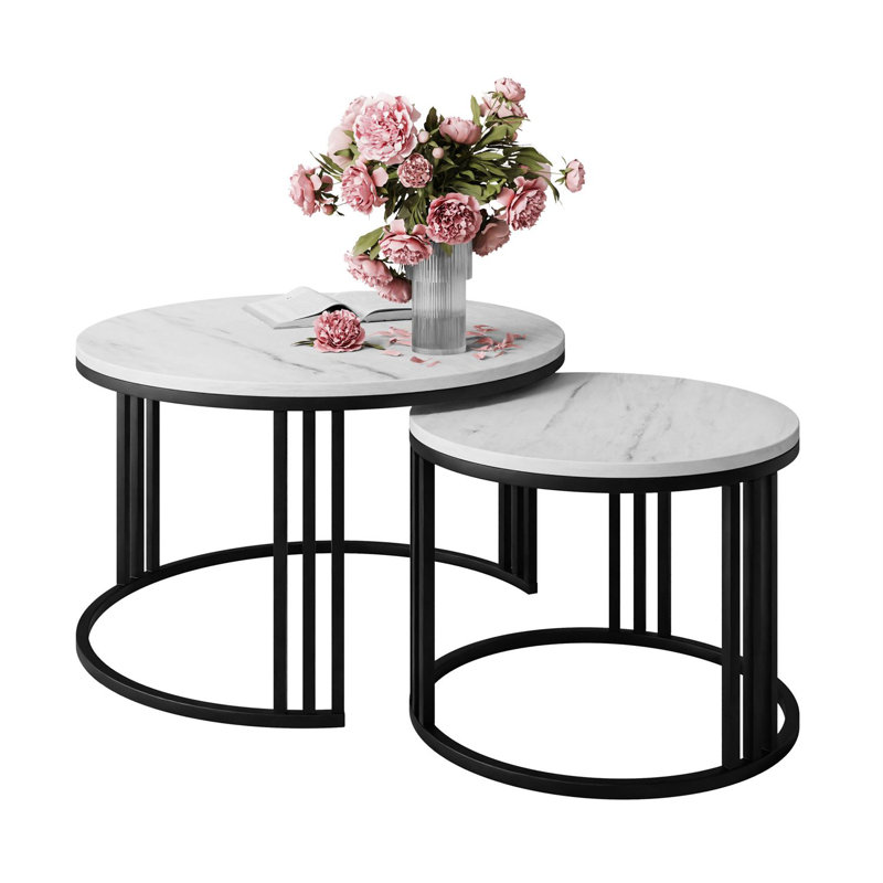 Bittar Frame Coffee Table, Black