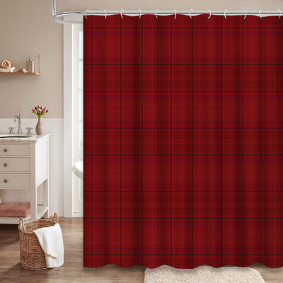 Rideau de douche Tartan