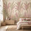 Papier peint botanique tropical
